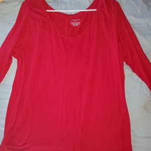 Red LB tunic